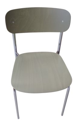 S 243 / S243 Stahlrohr Stuhl OLIVGRÜN Thonet EINZELSTÜCK